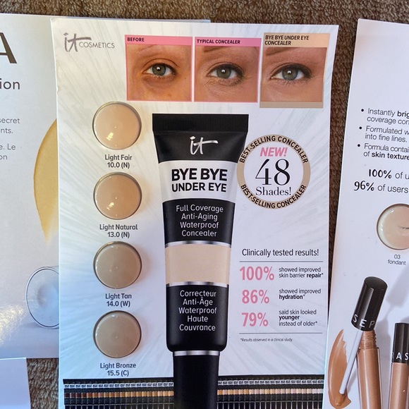 6 item makeup foundation concealer bundle Tarte Becca Sephora Nars It Co… - Picture 2 of 6
